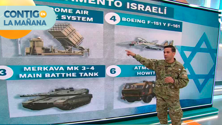 Conflicto armado en Medio Oriente: ¿En qué consisten las armas israelíes?