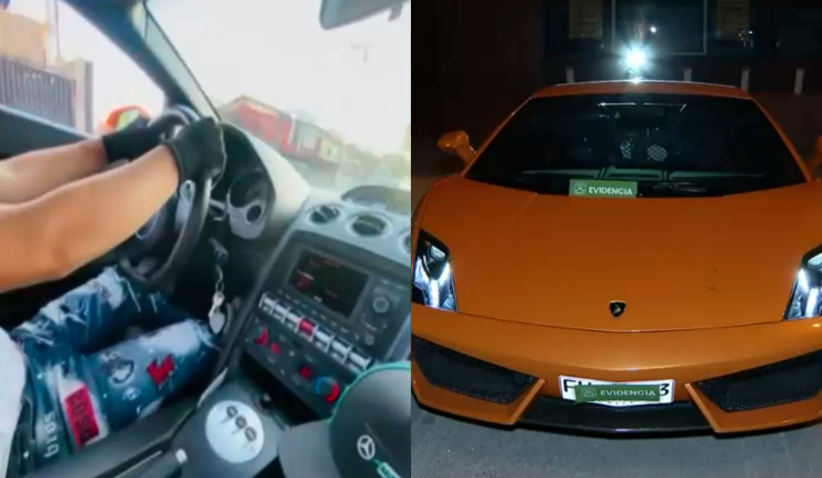 Delincuentes se grabaron tras robar un Lamborghini y publicaron videos en redes sociales