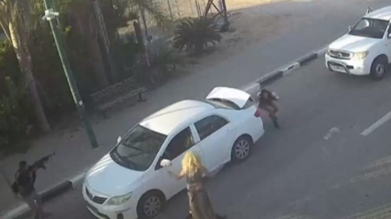 Mujeres vivieron minutos de terror al quedar en medio del fuego entre israelíes y Hamás