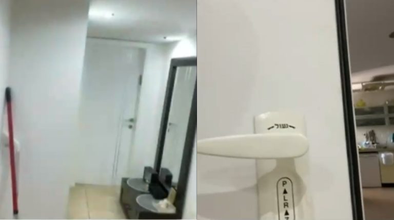 ¿Cómo es vivir en guerra? Chilena en Israel mostró habitación de seguridad resistente a ataques