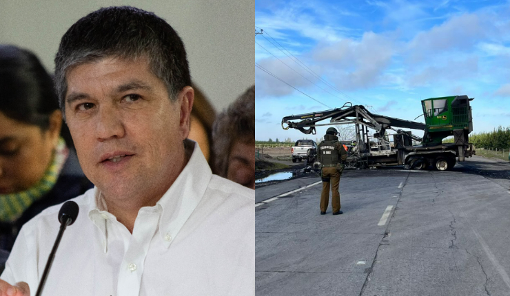 Monsalve confirmó detención de sobrino de Héctor Llaitul tras nuevo ataque incendiario en Biobío