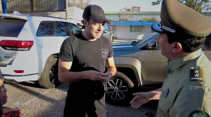 Carabineros recuperó camioneta de Nicolás Massú en domicilio de Maipú: Hay un detenido