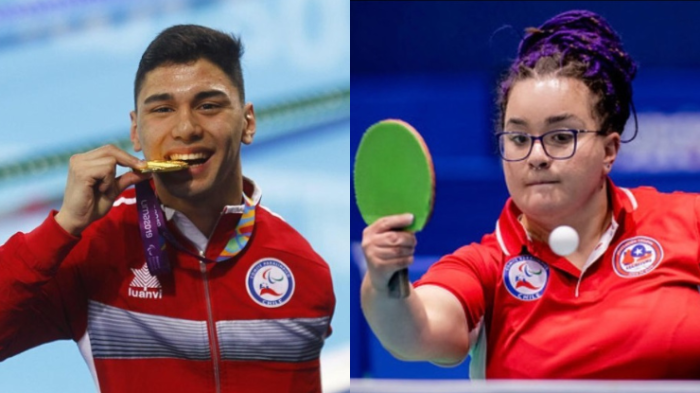 Parapanamericanos: Vicente Almonacid y Tamara Leonelli serán los abanderados en Santiago 2023