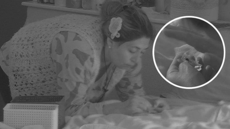 Pincoya hizo misterioso ritual durante la madrugada en Gran Hermano: 