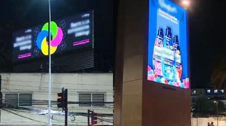 ¿Hasta qué hora? Nueva normativa regulará horario de funcionamiento de las pantallas led publicitarias