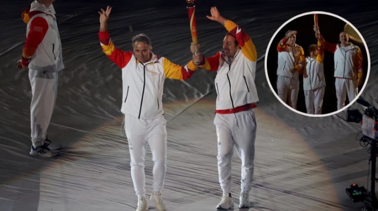 Massú, González y una histórica Lucy López encendieron el pebetero con la llama Panamericana en Santiago 2023