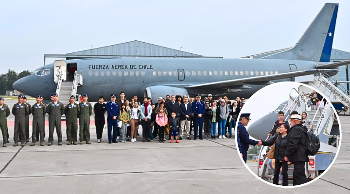 Segundo vuelo humanitario retorna a Chile: 47 personas fueron rescatadas desde la zona de conflicto