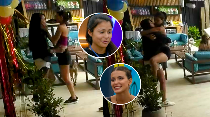 ¿Despedida? Coni y Vivi se besaron previo a gala de eliminación en Gran Hermano