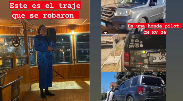 Paul Vásquez fue víctima de violento asalto en la Ruta 78: Golpearon a su esposa