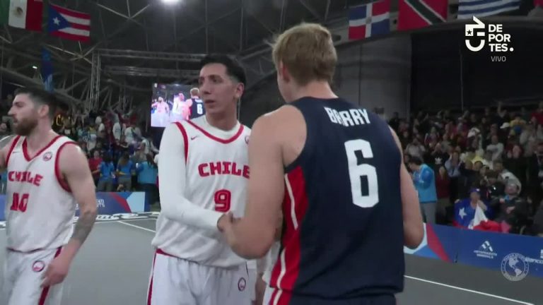 Chile suma Plata tras notable actuación en Básquetbol 3x3 Masculino en los Panamericanos 2023