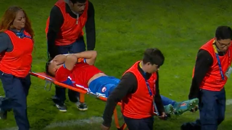 ¿Alerta en La Roja y Colo Colo? Damián Pizarro salió lesionado ante México en los Juegos Panamericanos