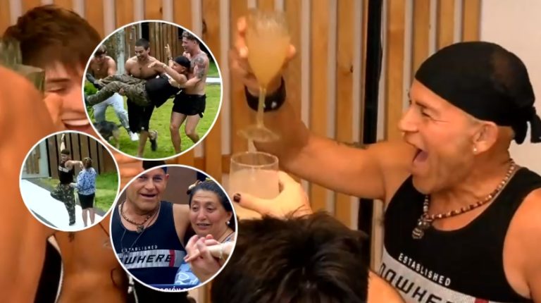 Asado, brindis, piscinazo y llantos: Francisco celebró su cumpleaños a lo grande en Gran Hermano