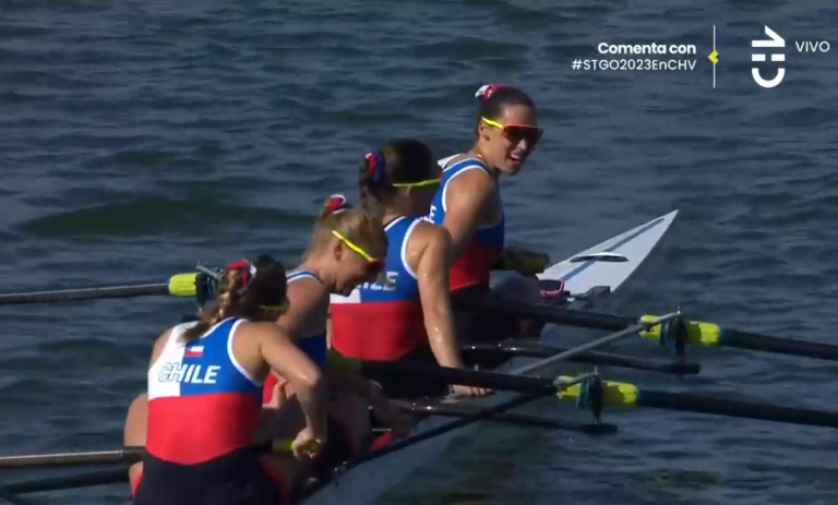 Chile sigue sumando oros: Equipo de remo femenino logró primer lugar en Panamericanos 2023