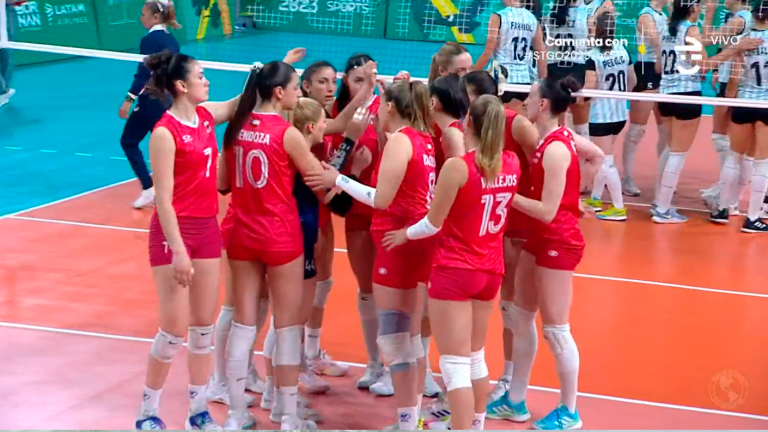 ¡Casi remontaron! Chilenas lo dieron todo pero cayeron frente a Argentina en voleibol piso femenino en Panamericanos