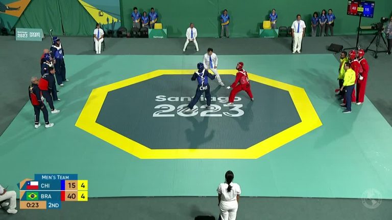 Santiago 2023: Chile se llevó medalla de plata en Taekwondo por equipos tras final con Brasil