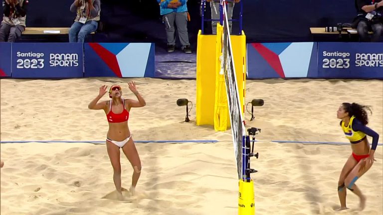 ¡Avanzan! Team Chile pasó a cuartos de final en vóleibol playa femenino y enfrentarán a Estados Unidos