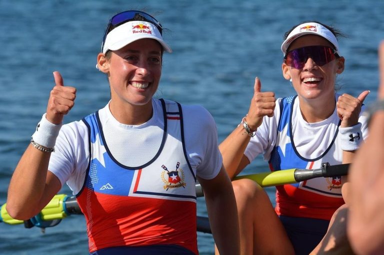 Mellizas Abraham siguen su buena racha: Remeristas ganaron plata en los Panamericanos 2023