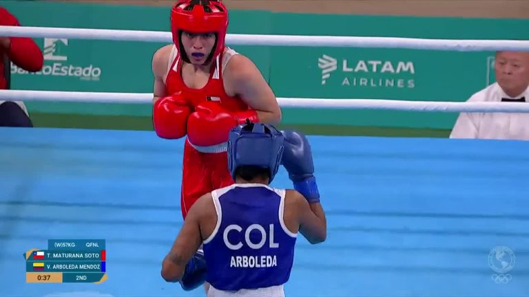 Tamara Maturana luchó hasta el final en el boxeo pero cayó en Santiago 2023