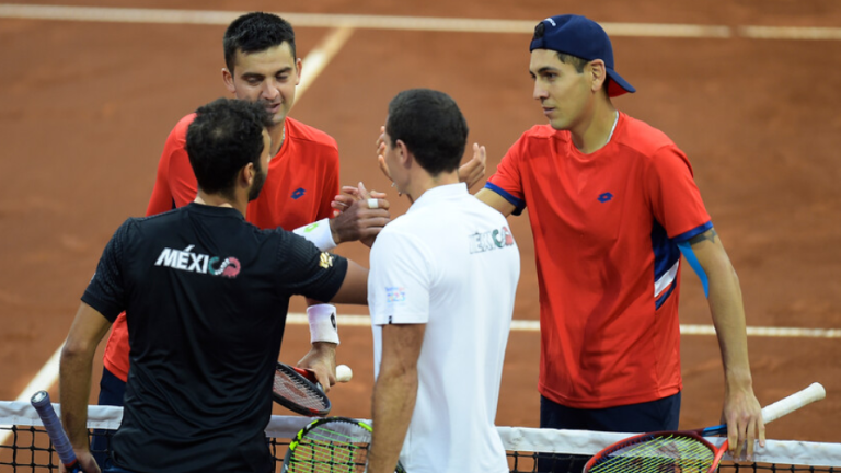 Tabilo y Barrios anotaron excelente debut en dobles y están a un paso de la semifinal en los Panamericanos Santiago 2023