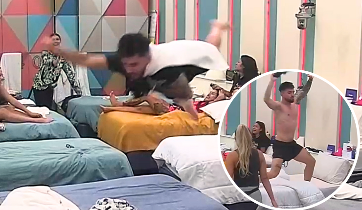 ¡Al estilo Superman! La efusiva celebración de Bambino tras organizar 