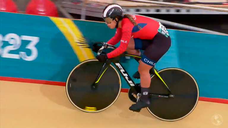 ¡Camino a la final! Así fue la participación de Daniela Colilef en ciclismo en los Panamericanos 2023