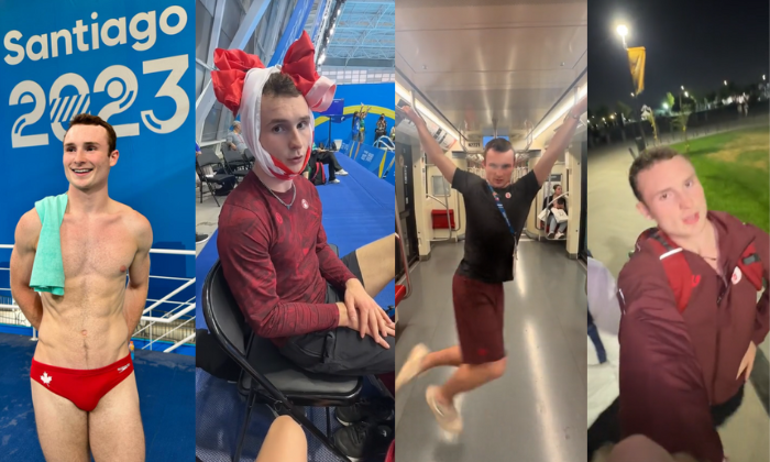 De Canadá a viral en TikTok: Bryden Hattie, el clavadista que conquistó las redes en Panamericanos