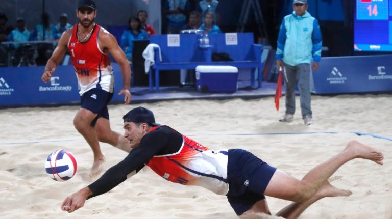 ¡A buscar el bronce! Primos Grimalt cayeron contra Brasil en las semifinales Vóleibol Playa en Santiago 2023