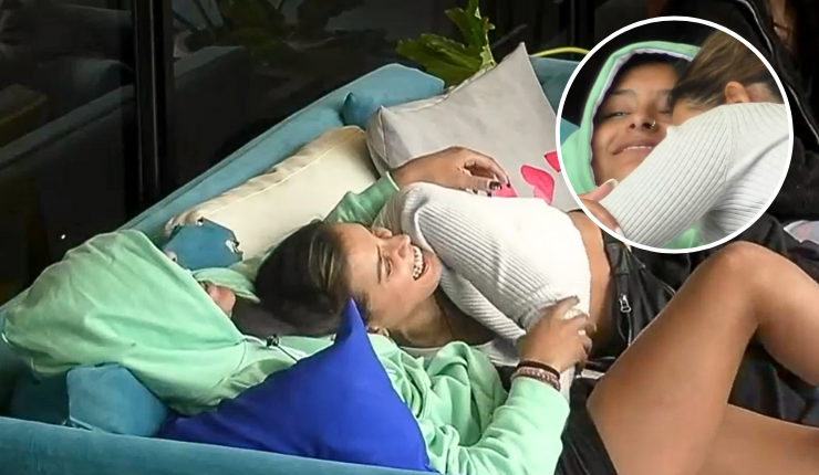 Vivi y Coni tuvieron intenso coqueteo tras aclarar su relación: 