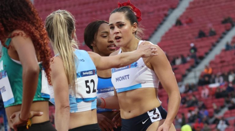 María Ignacia Montt se despidió de Santiago 2023 con 5° lugar en semifinal de 100 metros planos