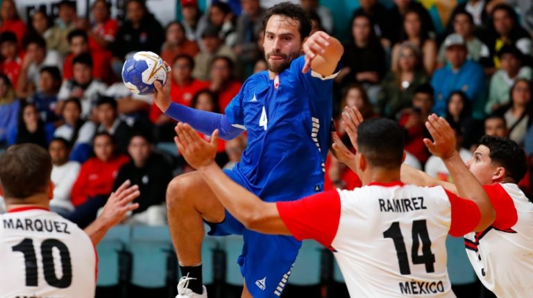 Chile se mete en semifinales tras vencer a México en balonmano masculino de Santiago 2023