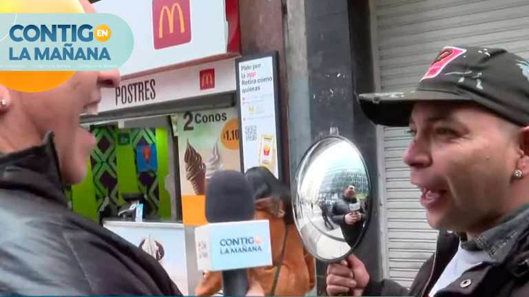 ¡Se descontroló! JC Rodríguez salió a tomar el pulso del Paseo Ahumada