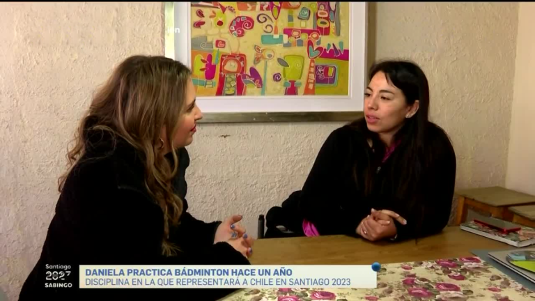 Historias Panamericanas: Javiera Naranjo se juntó con Daniela Zapata, jugadora chilena de Bádminton