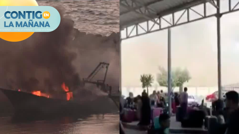 Puerto y hotel fueron atacados: Así se vivieron los últimos bombardeos de Hamás sobre Israel