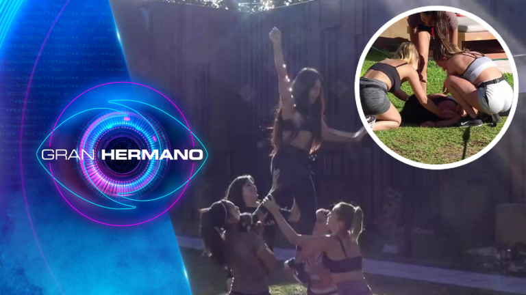 Fracasó como cheerleader: Eskarcita pasó de largo y sufrió caída en Gran Hermano