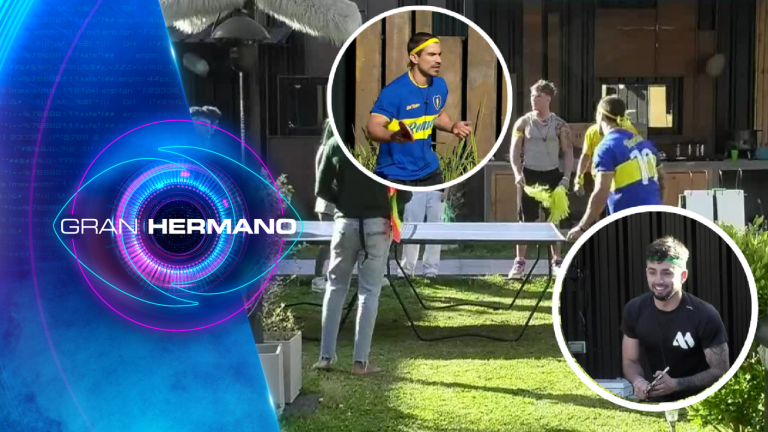 Seba y Bambino resolvieron sus cuentas pendientes en un duelo de ping pong en Gran Hermano