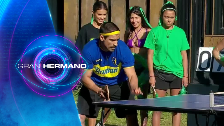 Eskarcita, Coni y Vivi lideraron los gritos contra Seba en el duelo de ping pong