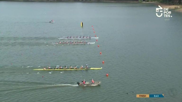 ¡Reñida final en Panamericanos 2023! Chile se quedó con el bronce en Remo Ocho Masculino