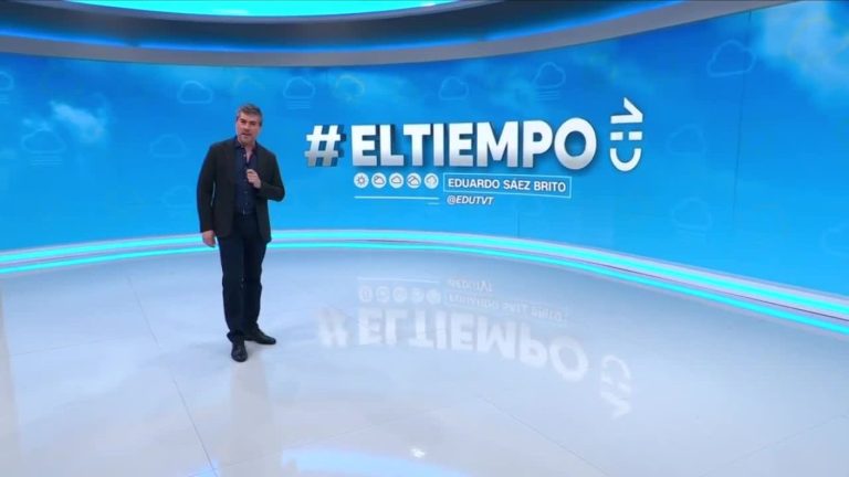 Eduardo Sáez y el informe del tiempo para martes 24 de octubre