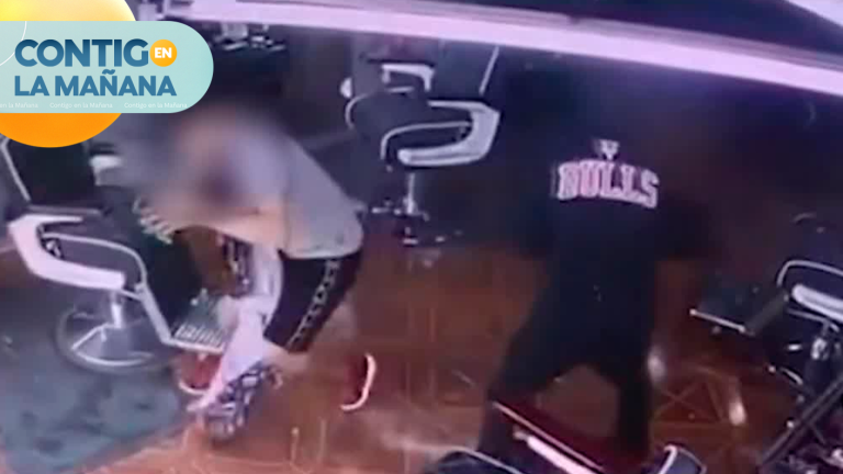 Impactantes imágenes: Investigan crimen por encargo tras balacera en barbería de Lo Espejo