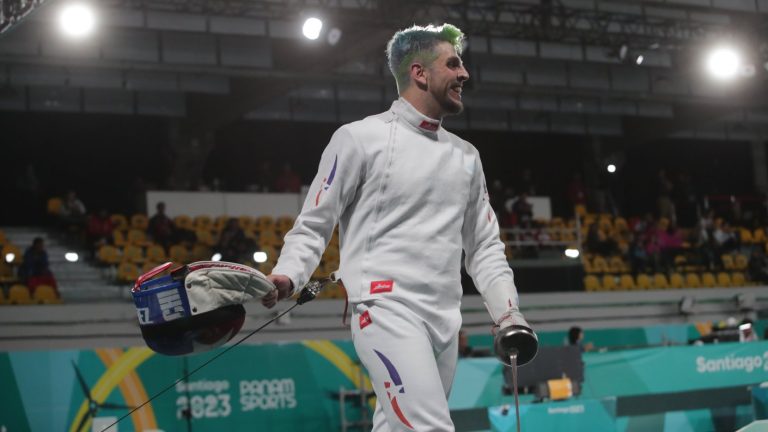 ¡Va por el oro! Pablo Núñez se impuso en esgrima frente a Brasil en intenso combate