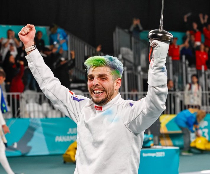 ¡A la final en esgrima! Pablo Núñez disputará el oro en espada en los Juegos Panamericanos 2023