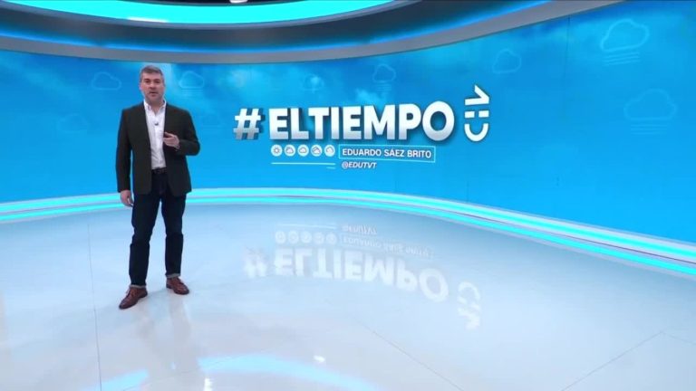 Eduardo Sáez y el informe del tiempo para este martes 31 de octubre