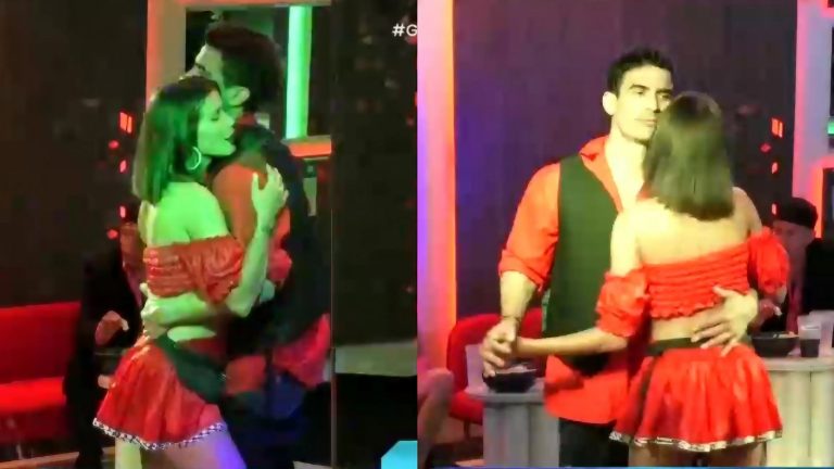 Coni y Sebastián se ponen al día con coqueto baile: 