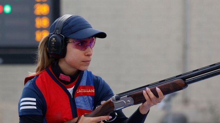 Francisca Crovetto tras conseguir el oro en Santiago 2023: 