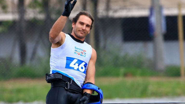 ¡Gigante! Emile Ritter se impuso en Esquí Náutico y ganó segundo oro para Chile en Panamericanos 2023