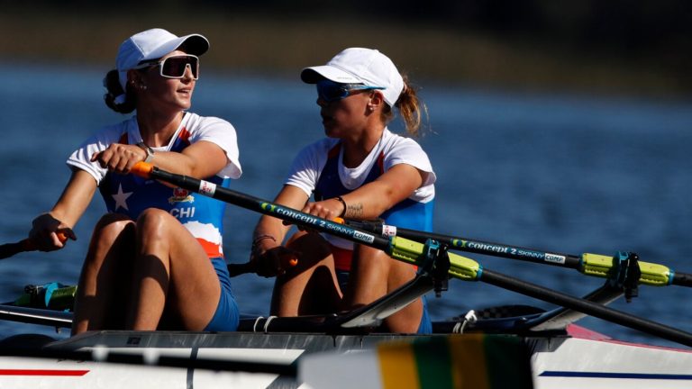 ¡Tercer oro para Chile! Isidora Niemeyer y Antonia Liewald triunfaron en remo en Santiago 2023