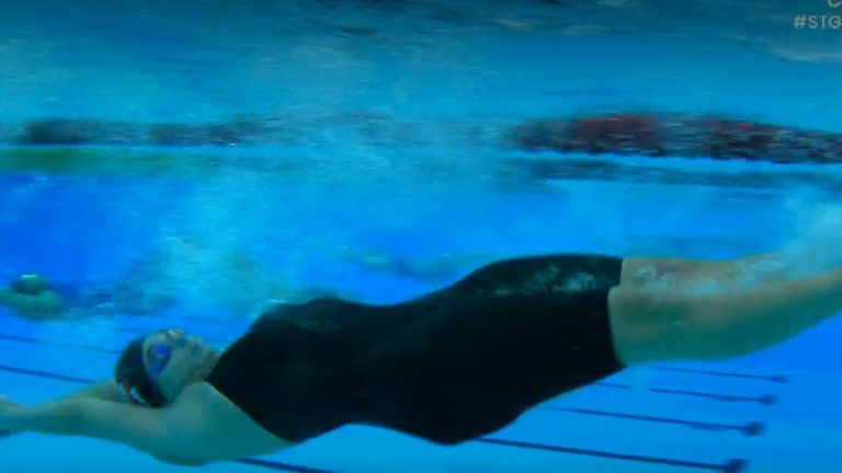 Natación: Equipo femenino chileno rompió el récord nacional de la prueba 4x100 combinados