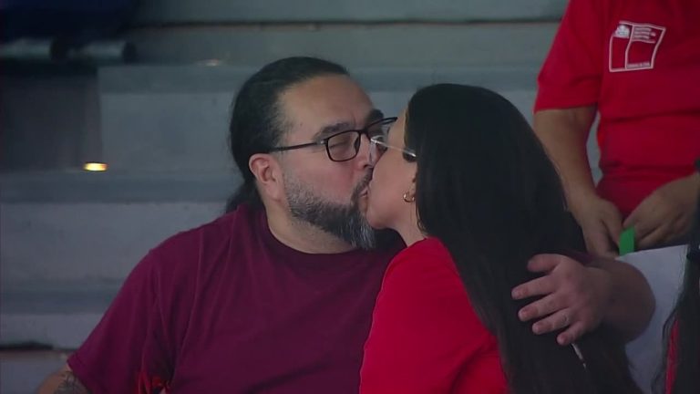 ¡Amor en el deporte! La kiss cam se tomó los Panamericanos Santiago 2023