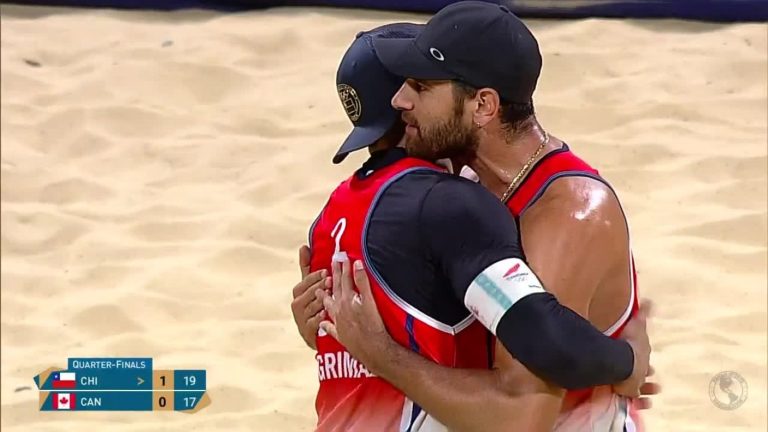 Imparables: Primos Grimalt avanzaron a semifinales de vóleibol playa en Santiago 2023