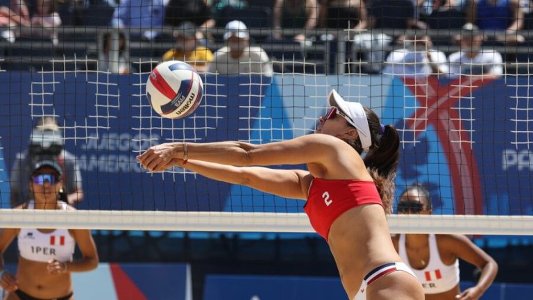 Vóleibol playa: Vorpahl y Rivas lucharán por el séptimo puesto de los Panamericanos 2023 tras caer ante Perú